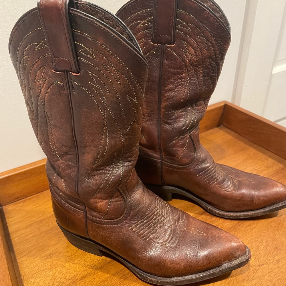 Frye Leather Women’s Cowboy Boots